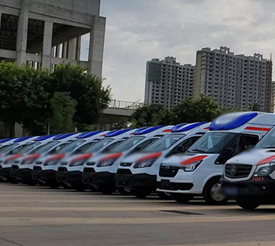 巴中服务车队展示