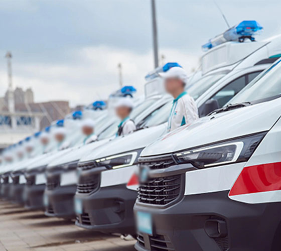 巴中服务车队展示